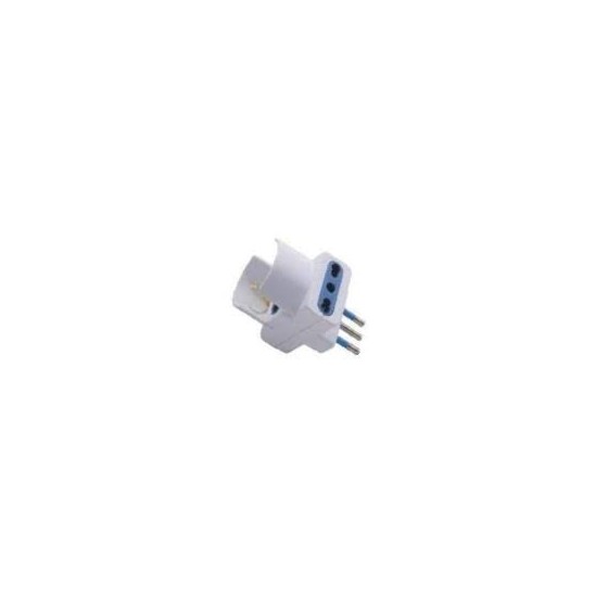 ADATTATORE TRIPLO 10/16A+SCHUKO GBT919