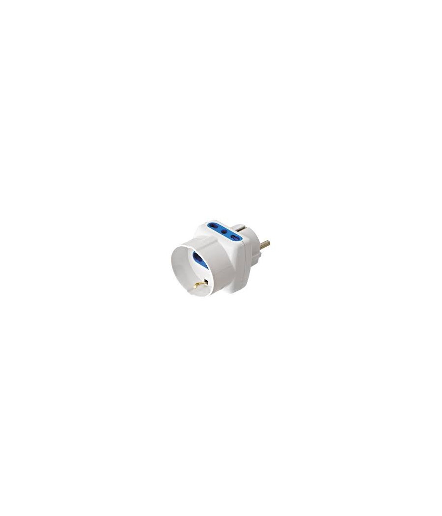 ADATTATORE TRIPLO SCHUKO 10 A